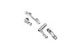 Losi Gunmetal Aluminium Bellcrank Servo Saver Set LOS331002