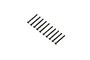 Losi 3x25mm Fine Thread Button Head Screws 10Pcs LOS235024