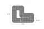 Kyosho Mini-Z Grand Prix Circuit 30 Short Set 48Pcs 87033