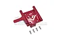 GPM Red Aluminium Differential Cover w/ Hardware MAI038A-R