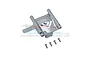 GPM Grey Silver Aluminium Differential Cover w/ Hardware MAI038A-GS