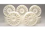 Kyosho 1.9" AERO 24 White 15 Spoke Rims 10Pcs 92012-8W