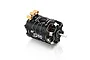 Hobbywing Xerun D10 13.5T sensored brushless motor in black stealth finish with gold-plated connectors.