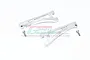 GPM Silver Aluminium Front Upper Suspension Arms 2Pcs w/ Hardware MAM054-S