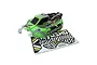Kyosho 1/8 Inferno MP9e Evo. V2 Green Painted Body Shell w/ Decal Sheet IFB118GR
