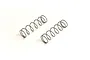 Two grey Kyosho big shock springs for RC cars, shown side-by-side on a white background.