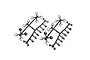 Kyosho 1/10 Fazer Mk2 Touring Car Short Shock Plastic Parts Set FA554-1