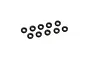 Kyosho O-Ring 3x2mm 10Pcs ORG03BK