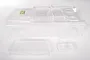 Axial Dingo Clear Unpainted Body Shell w/ Decal Sheet AX4010R