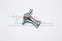 GPM Grey Silver Aluminium Rear Wheel Lock Key RR005-GS