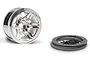 Axial 2.2" Rockster Chrome Beadlock Rims 2Pcs AX8092