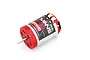 Kyosho Le Mans 240S 19.5T brushless motor for RC cars, featuring a red anodized aluminum casing and silver motor shaft.