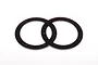 Axial Grey Aluminium 56mm Beadlocks 2Pcs AX8112