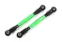 Traxxas Green Aluminium Turnbuckles Set 2Pcs 8948G