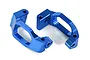 Traxxas 1/10 Maxx 4S Blue Aluminium Hub Carriers w/ Hardware 2Pcs 8932X