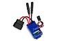 LaTrax waterproof electronic speed control (ESC) unit with black and red wiring, a TRX connector, and a receiver plug.
