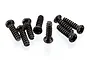 UDI 2.3x8mm Coarse Thread Binder Head Screws 8Pcs U1601-054