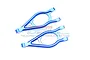 GPM Blue Aluminium Front Upper Suspension Arms 2Pcs MAV054-B