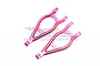 GPM Red Aluminium Front Upper Suspension Arms 2Pcs MAV054-R