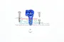 GPM Blue Aluminium 25T Servo Horn SLA025TSH-B