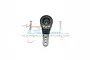 GPM Black Aluminium 23T Servo Horn w/ Built-In Servo Saver TRX4023TA/3H-BK