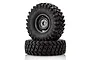 HSP 1.9" Boxer Soft Off Road Tyres on Black Dish Rims - Wheels 2Pcs 70624A