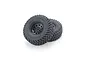 Kyosho Tyre & Rim Set - Glued Wheels 2Pcs OLTH001BK