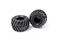 Kyosho 1/10 Monster Tracker 2WD Complete Tyre & Rim Set 2Pcs EZT001