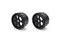 Kyosho 3" Rims - Black 4Pcs ISH112BK