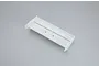 A white Kyosho 210mm rear wing for RC cars shown from a high angle against a plain grey background.