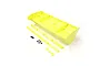 Kyosho 210mm Rear Wing Set - Fluro Yellow IF491KY