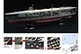 Fujimi 1/700 IJN Kaga Full Hull Model Aircraft Carrier (KG-22) Scaled Plastic Model Kit 451459