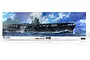 Fujimi 1/350 scale IJN Shokaku aircraft carrier model kit box art showing the ship at sea with aircraft.