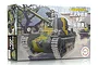 Product box for Fujimi Chibimaru Type 3 Chi-Nu tank model kit featuring stylized anime-style tank artwork.