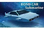 Fujimi 1/24 Bond Car Submarine Scaled Plastic Model Kit 091921