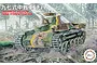 Box art for a Fujimi 1/76 scale Type 97 Chi-Ha tank model kit, showing a painted illustration of the tank moving through a forest.
