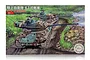 Box art for a Fujimi 1/76 scale JGSDF Type 61 tank model kit featuring two tanks on a dirt path.
