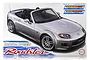 Product box art for a Fujimi 1/24 scale Mazdaspeed Roadster model kit featuring a silver convertible sports car.