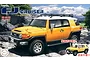 Fujimi 1/24 Toyota FJ Cruiser Scaled Plastic Model Kit - Two-tone Yellow 066134