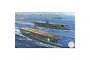 Box art for a Fujimi 1/3000 scale plastic model kit of the Operation Midway Nagumo Task-force, featuring Japanese aircraft carriers at sea.