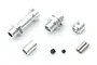 Kyosho Silver Aluminium Rear Hub Set EF210