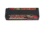 Gens Ace Redline 8200mAh 130C HV LiPo battery in a black hard case with red and white branding.