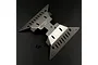 Yeah Racing Stainless Steel Skid & Side Plate Set AXCP-002