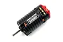 Yeah Racing 5500KV sensorless brushless motor for RC cars, featuring a black finned aluminum casing and red end cap.