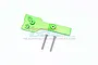 GPM Green Aluminium Upper Chassis Link Plate TXMS016R-G