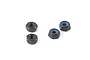 HPI 3mm Black Steel Thin Nyloc Nuts 4Pcs Z676