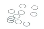 HPI 8x10x0.2mm Steel Washers 10Pcs Z877