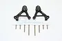 GPM Aluminium Rear Damper Mount - Black TRX4030-BK