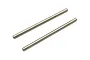 Two Kyosho 3x64mm metal suspension arm pins for 1/10 scale RC vehicles, shown against a plain white background.