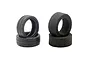 Kyosho Grooved Touring Car Tyres (Medium Compound) w/ Foam Inserts 2Pcs FAT701M